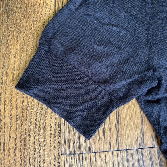 Ann Taylor black sweater tee - Picture 5 of 5